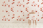 Papier Peint Mural Terrazzo Orange Éclat et Créativité - Vignette | Mr Papier Peint