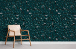 Élégance moderne avec peint mural terrazzo vert foncé - Vignette | Mr Papier Peint