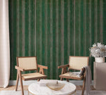 Papier peint mural texture bois vert - Vignette | Mr Papier Peint