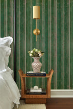 Papier peint mural texture bois vert - Vignette | Mr Papier Peint