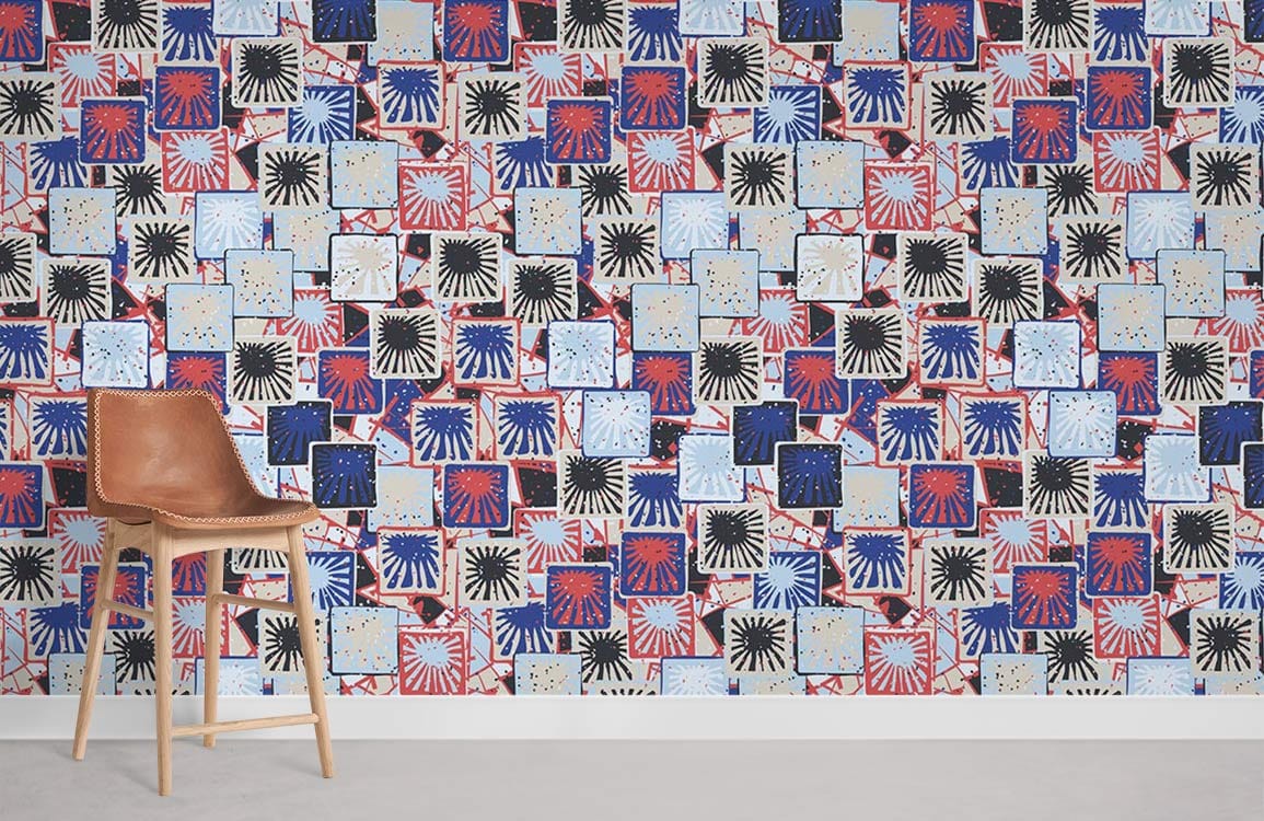 Papier Peint Mural Texture de Blocs - Le meilleur Papier peint panoramique Sur mesure