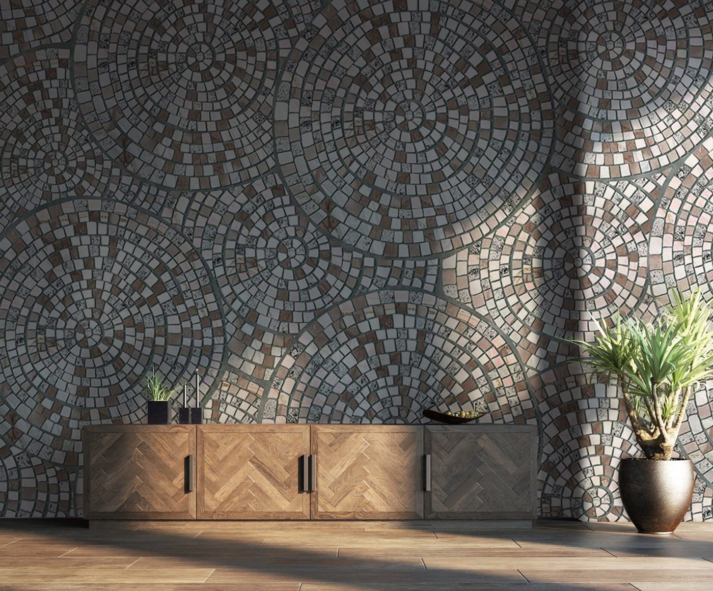 Papier peint mural texture de petite pierre - Le meilleur Papier peint panoramique Sur mesure