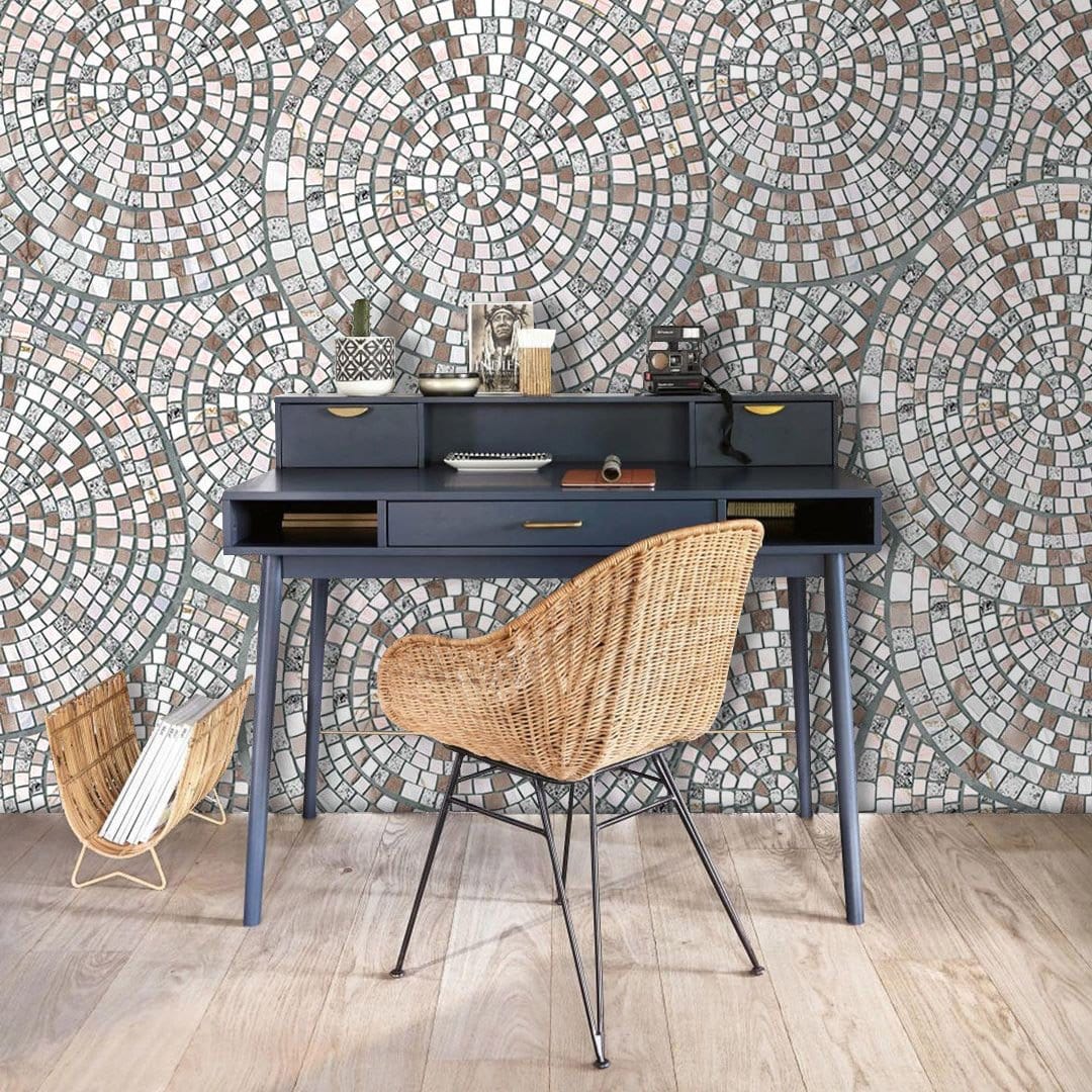 Papier peint mural texture de petite pierre - Le meilleur Papier peint panoramique Sur mesure