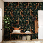 Papier peint mural Tigre & Paon - Vignette | Mr Papier Peint