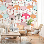 Rêve enchanté avec Papier Peint Mural Totoro et meuble rustique - Vignette | Mr Papier Peint