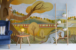 Papier peint mural Train d'Automne - Vignette | Mr Papier Peint