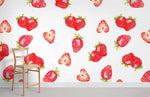 Peinture murale Tranche de Fraise fraîcheur et éclat artistique - Vignette | Mr Papier Peint