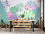 Évasion Exotique avec Papier Peint Mural Tropical Coloré - Vignette | Mr Papier Peint