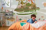 Peint Mural Turtleland Rêve d’Enfant Entre Safari et Océan - Vignette | Mr Papier Peint
