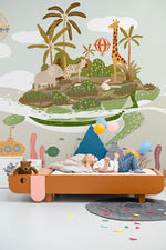 Peint Mural Turtleland Rêve d’Enfant Entre Safari et Océan - Vignette | Mr Papier Peint