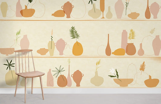 Papier peint mural Vase - Le meilleur Papier peint panoramique Sur mesure