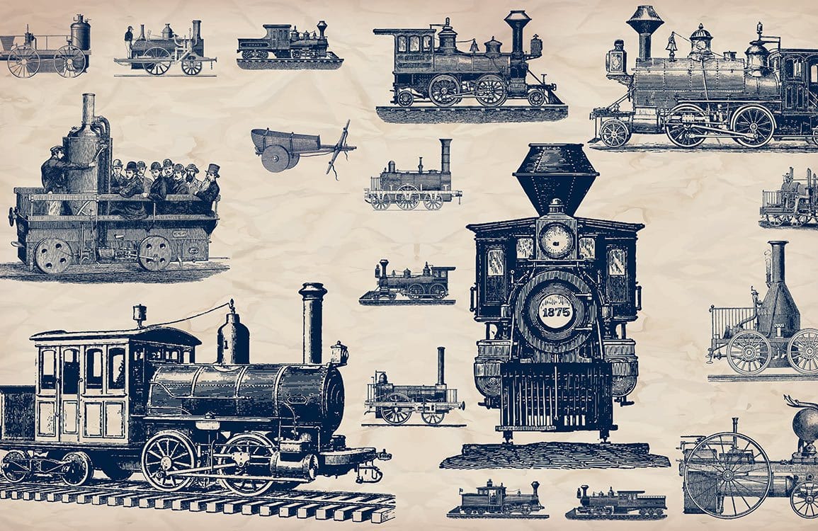 Papier peint mural Véhicules Vintage II - Le meilleur Papier peint panoramique Sur mesure