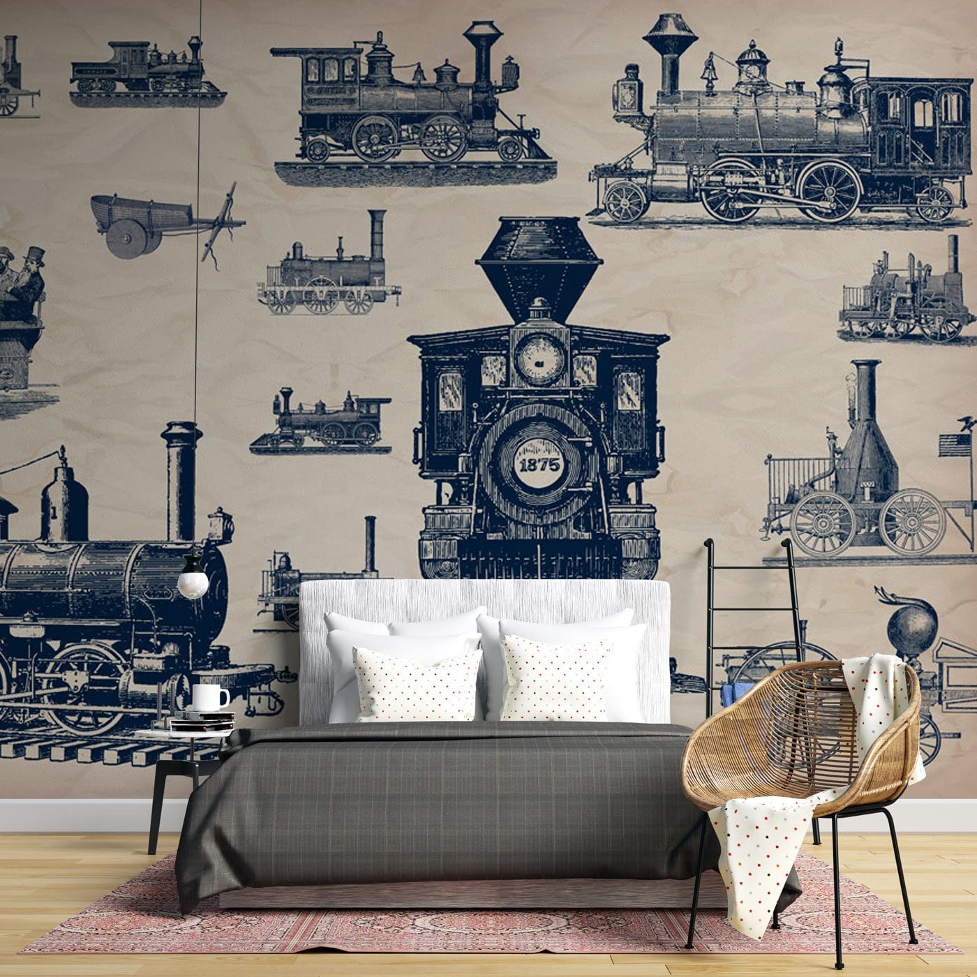 Papier peint mural Véhicules Vintage II - Le meilleur Papier peint panoramique Sur mesure