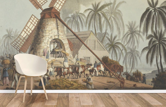 Papier Peint Mural Vie Urbaine - Le meilleur Papier peint panoramique Sur mesure