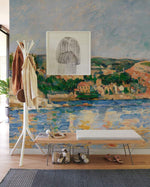 Papier Peint Mural Village au Bord de l’Eau Sérénité et Charme - Vignette | Mr Papier Peint