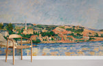 Papier Peint Mural Village au Bord de l’Eau Sérénité et Charme - Vignette | Mr Papier Peint
