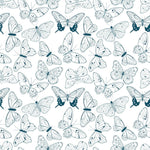 Papier Peint Papillons Azur & Ailes Diverses - Vignette | Mr Papier Peint