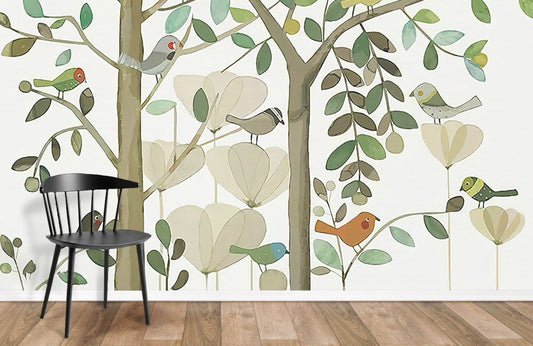 Chaise en bois noir avec dossier courbé et spindles pour décoration personnalisée papier peint printanière