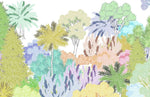 Papier Peint représentant une forêt tropicale colorée. - Vignette | Mr Papier Peint