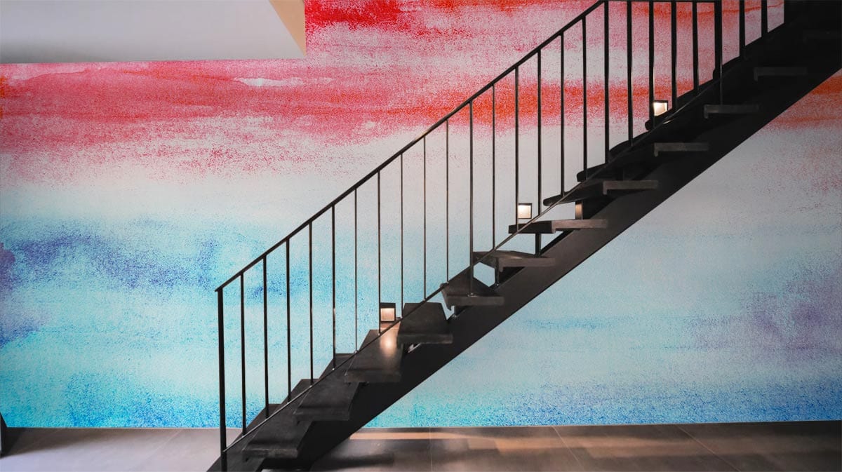 Papier peint texturé façon peinture et fresque - Le meilleur Papier peint panoramique Sur mesure