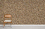 Papier Peint Texturé Grain Marron en Mural - Vignette | Mr Papier Peint