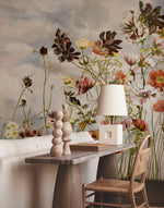 Papier Peint Panoramique Bouquet de Fleurs Jardin Enchanté - Vignette | Mr Papier Peint