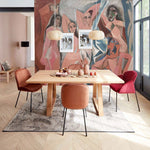 Papier peint portrait abstrait éclat d’art sur votre mur principal - Vignette | Mr Papier Peint