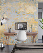 Élégance Moderne avec Peinture Murale Noble et Miroir Arqué - Vignette | Mr Papier Peint