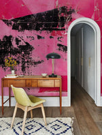 Peinture murale rouge rosé papier peint mural - Vignette | Mr Papier Peint