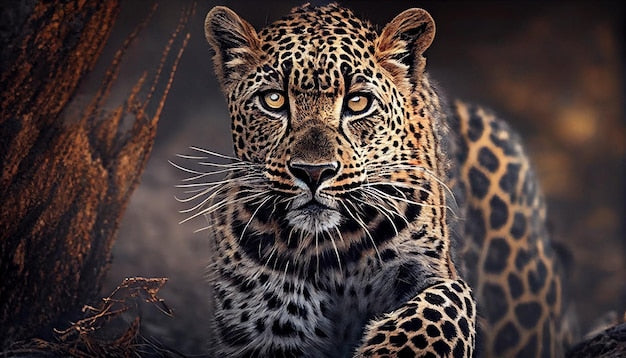 Portrait Majestueux – Jaguar Sauvage en Gros Plan - Le meilleur Papier peint panoramique Sur mesure