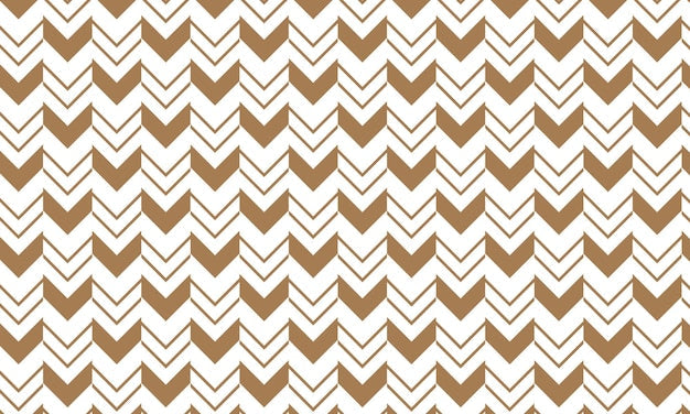 Tissu chevron beige et blanc lignes brunes pour chambre à coucher