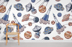 Voyage dans l'espace II - Papier peint mural - Vignette | Mr Papier Peint