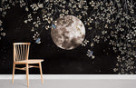 Vue Nocturne de la Lune II - Papier Peint Mural - Vignette | Mr Papier Peint